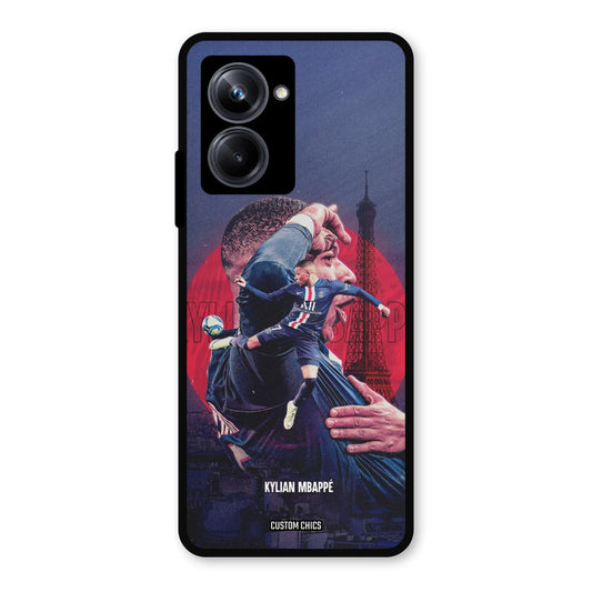 Kylian Mbappe Realme 10 Pro Mobile Back Cover - Sports PrintShield Case