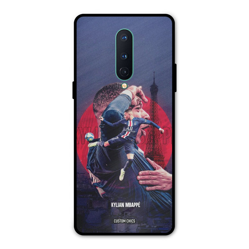 Kylian Mbappe Oneplus 8 Mobile Back Cover - Sports PrintShield Case