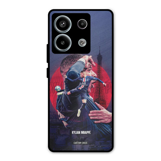 Kylian Mbappe Redmi Note 13 Pro 5G Mobile Back Cover - Sports PrintShield Case