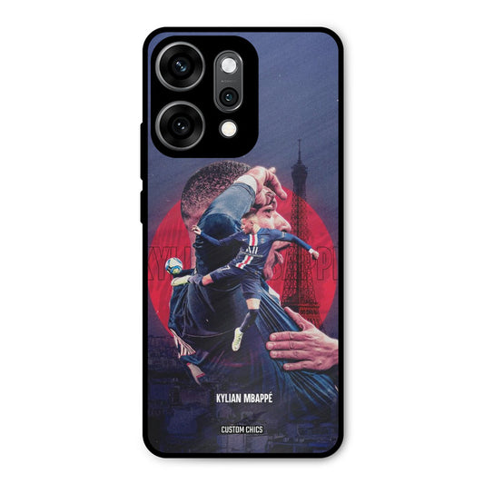 Kylian Mbappe Oppo Reno 14 Pro Mobile Back Cover - Sports PrintShield Case