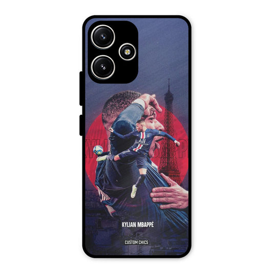 Kylian Mbappe Redmi 12 5G Mobile Back Cover - Sports PrintShield Case
