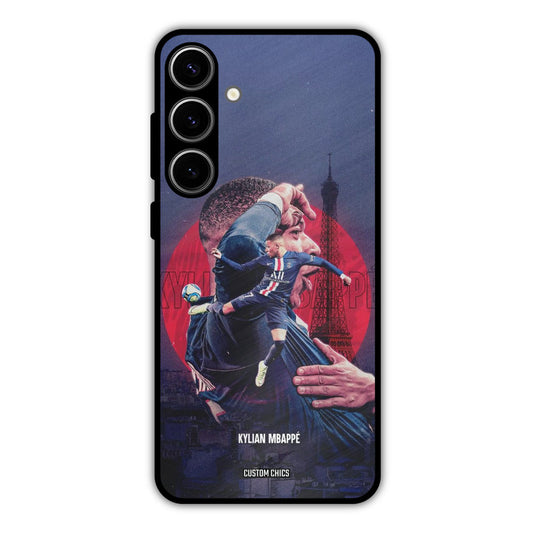 Kylian Mbappe Samsung Galaxy S24 Plus Mobile Back Cover - Sports PrintShield Case