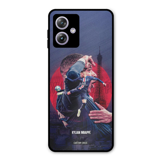 Kylian Mbappe Motorola G64 5G Mobile Back Cover - Sports PrintShield Case