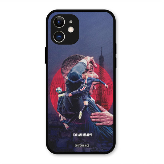 Kylian Mbappe  iPhone 12 Mobile Back Cover - Sports PrintShield Case