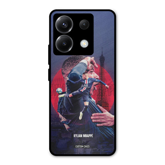 Kylian Mbappe Poco X6 Mobile Back Cover - Sports PrintShield Case