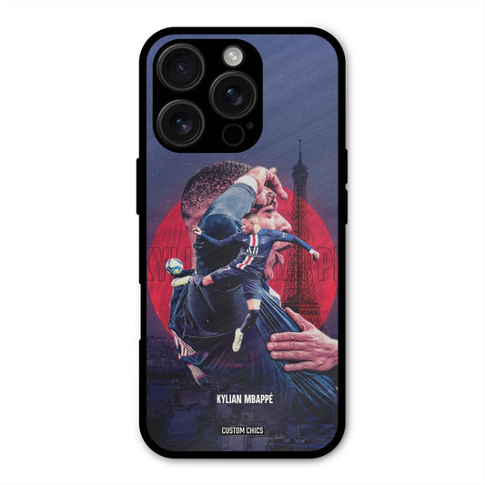 Kylian Mbappe  iPhone 16 Pro Mobile Back Cover - Sports PrintShield Case