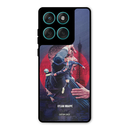 Kylian Mbappe Motorola Edge 60 Mobile Back Cover - Sports PrintShield Case