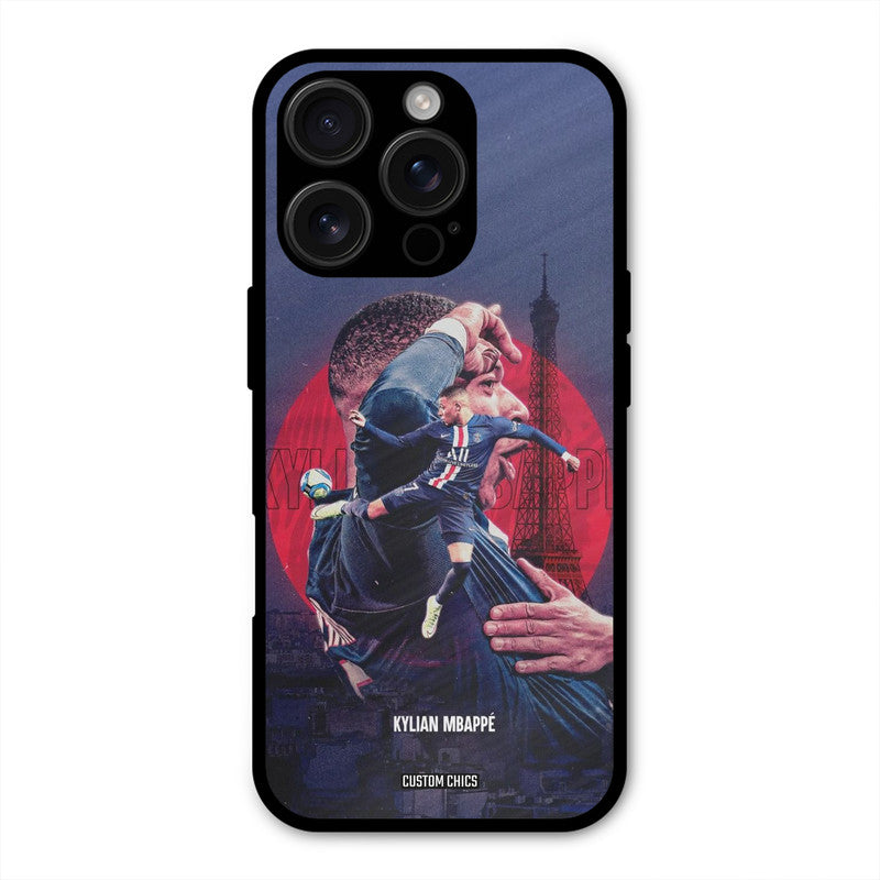 Kylian Mbappe  iPhone 16 Pro Max Mobile Back Cover - Sports PrintShield Case