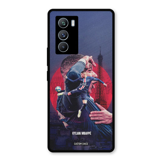 Kylian Mbappe iQOO 9SE Mobile Back Cover - Sports PrintShield Case