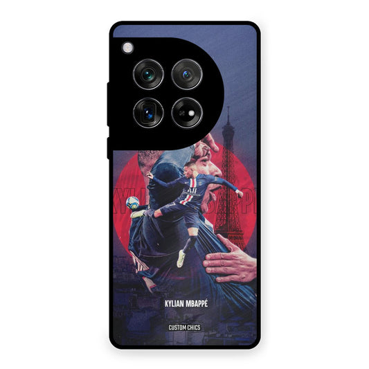 Kylian Mbappe OnePlus 12 Mobile Back Cover - Sports PrintShield Case