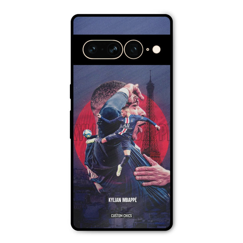 Kylian Mbappe Google Pixel 7 Pro Mobile Back Cover - Sports PrintShield Case
