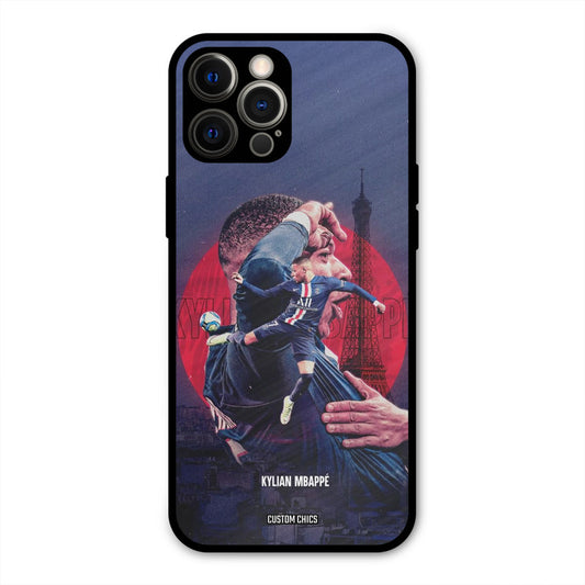 Kylian Mbappe  iPhone 12 Pro Max Mobile Back Cover - Sports PrintShield Case