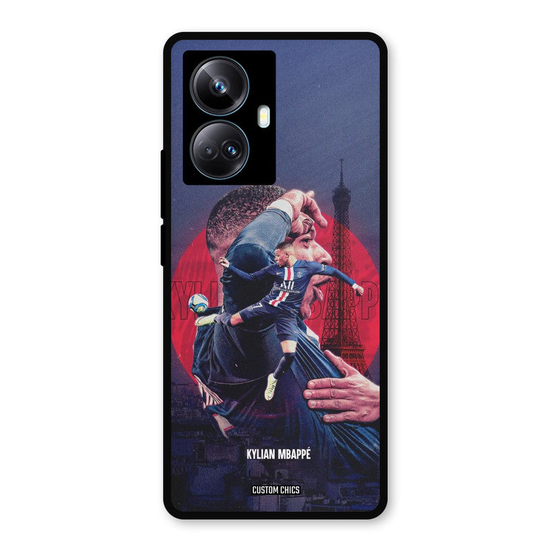 Kylian Mbappe Realme 10 Pro Plus Mobile Back Cover - Sports PrintShield Case