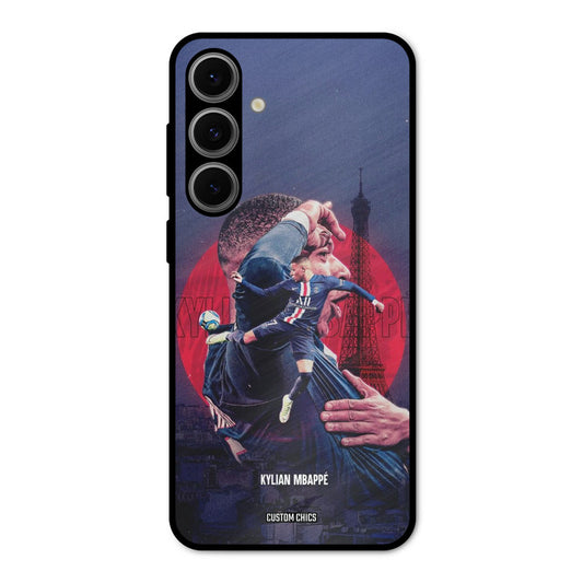 Kylian Mbappe Samsung Galaxy S24 Mobile Back Cover - Sports PrintShield Case