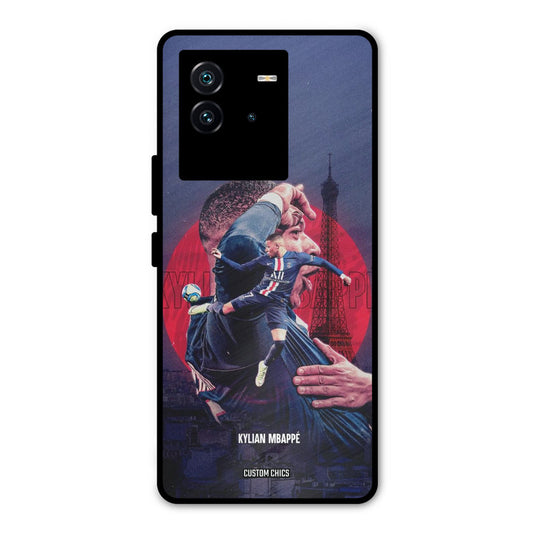 Kylian Mbappe iQOO Neo 6 5G Mobile Back Cover - Sports PrintShield Case