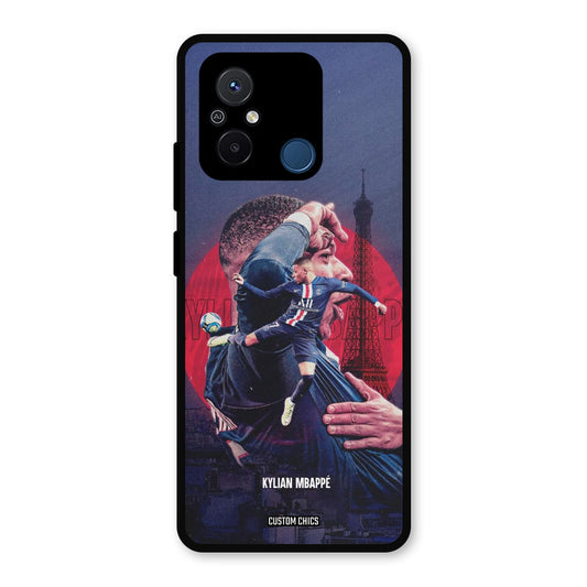Kylian Mbappe Redmi 12c Mobile Back Cover - Sports PrintShield Case
