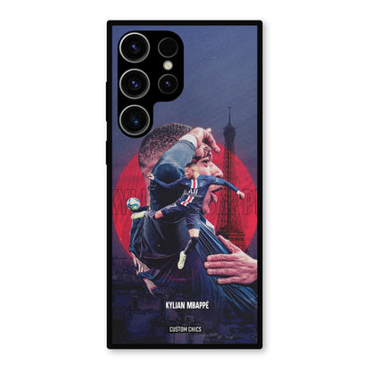 Kylian Mbappe Samsung Galaxy S23 Ultra Mobile Back Cover - Sports PrintShield Case