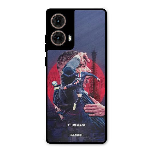 Kylian Mbappe Moto G85 Mobile Back Cover - Sports PrintShield Case