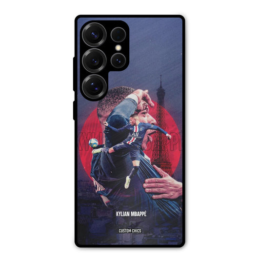 Kylian Mbappe Samsung Galaxy S25 Ultra Mobile Back Cover - Sports PrintShield Case