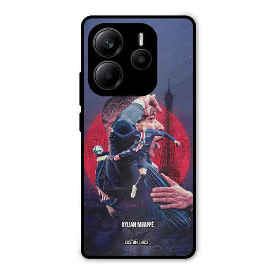 Kylian Mbappe Redmi Note 14 Mobile Back Cover - Sports PrintShield Case
