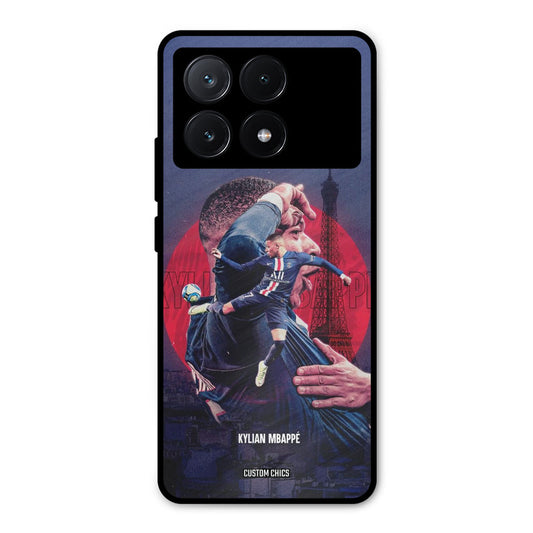 Kylian Mbappe Poco X6 Pro Mobile Back Cover - Sports PrintShield Case