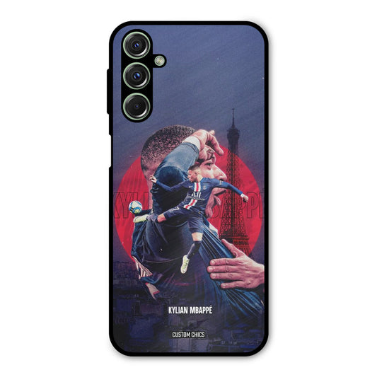 Kylian Mbappe Samsung Galaxy M34 Mobile Back Cover - Sports PrintShield Case