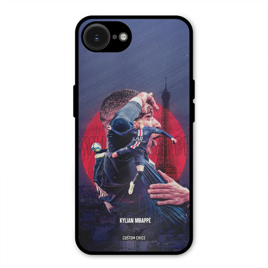 Kylian Mbappe iPhone 16e Mobile Back Cover - Sports PrintShield Case