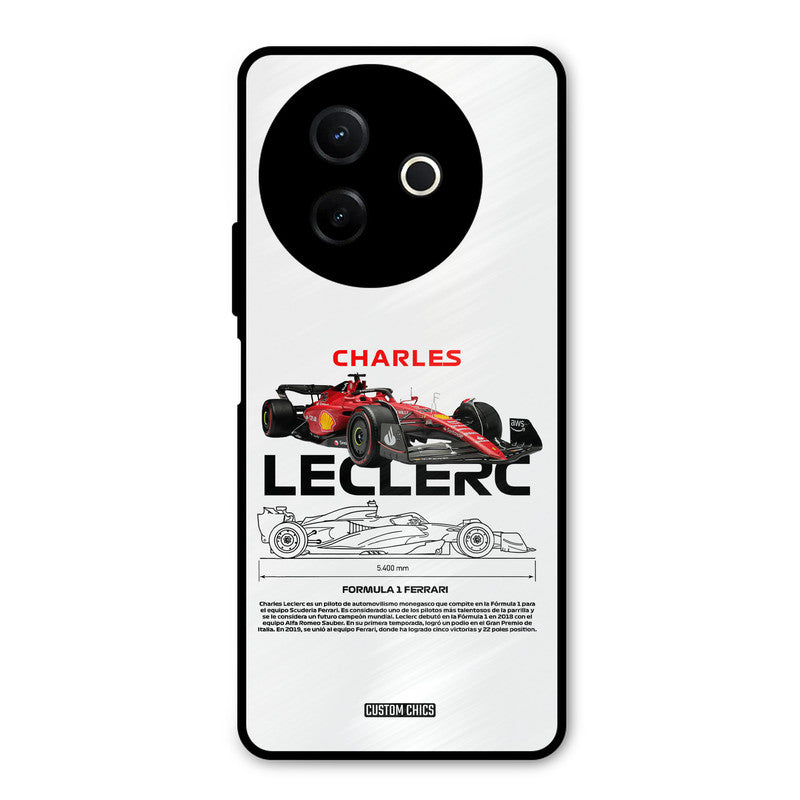 LECLERC Red Vivo Y39 Mobile Back Cover - Car&Bike PrintShield Case