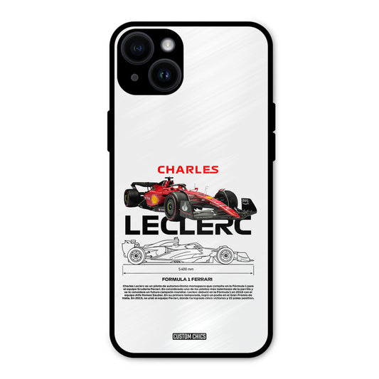 LECLERC Red iPhone 14 Plus Mobile Back Cover - Car&Bike PrintShield Case