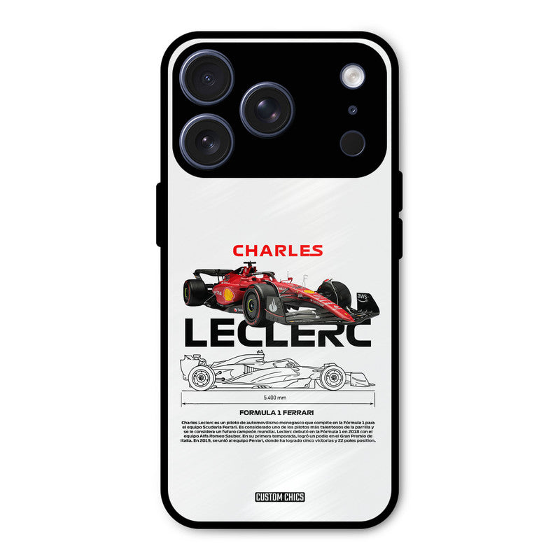 LECLERC Red iPhone 17 Pro Max Mobile Back Cover - Car&Bike PrintShield Case