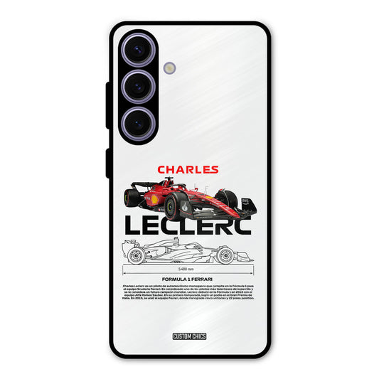 LECLERC Red Samsung Galaxy S24 Mobile Back Cover - Car&Bike PrintShield Case