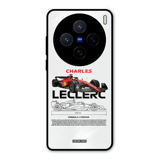 LECLERC Red Vivo X200 Mobile Back Cover - Car&Bike PrintShield Case