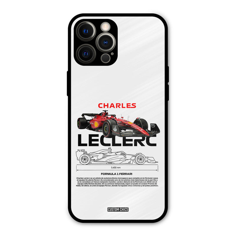 LECLERC Red iPhone 12 Pro Mobile Back Cover - Car&Bike PrintShield Case