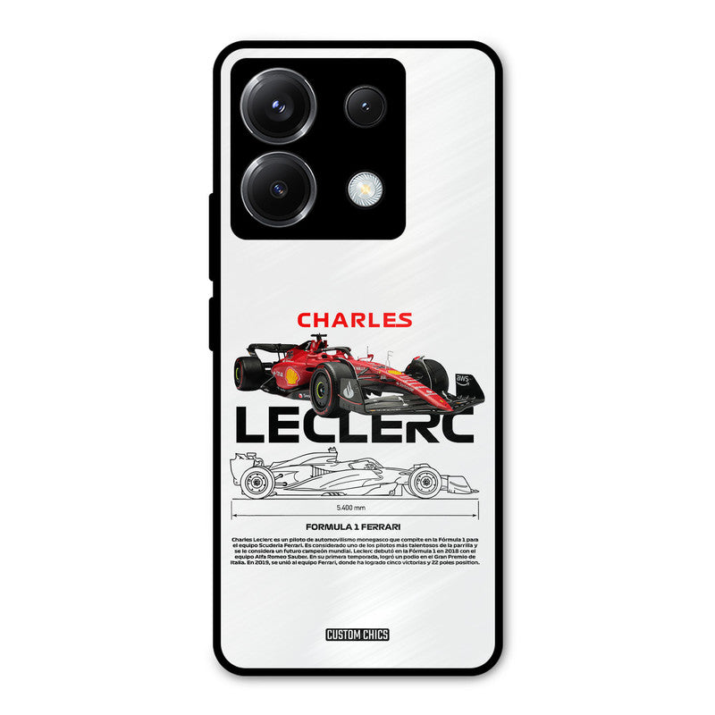 LECLERC Red Poco X6 Mobile Back Cover - Car&Bike PrintShield Case