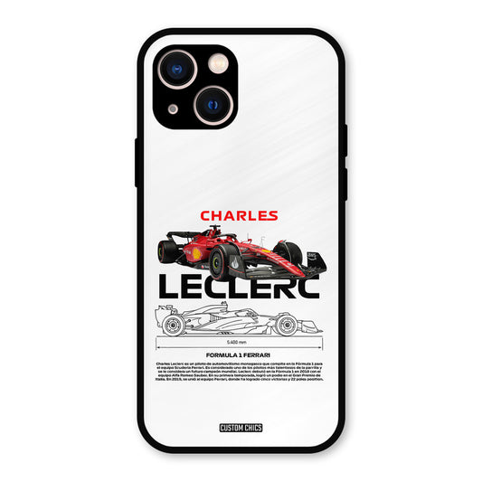 LECLERC Red iPhone 13 Mobile Back Cover - Car&Bike PrintShield Case