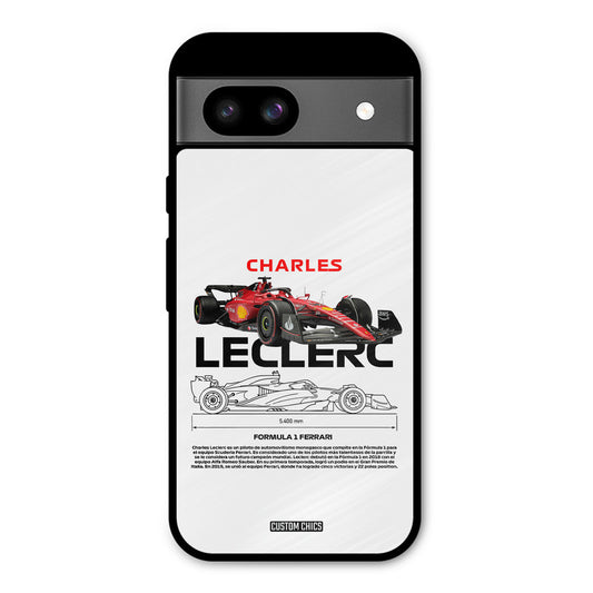 LECLERC Red Google Pixel 8a Mobile Back Cover - Car&Bike PrintShield Case