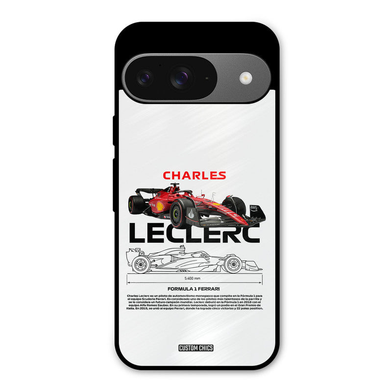 LECLERC Red Google Pixel 9 Mobile Back Cover - Car&Bike PrintShield Case