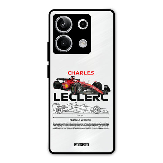 LECLERC Red Redmi Note 13 5G Mobile Back Cover - Car&Bike PrintShield Case