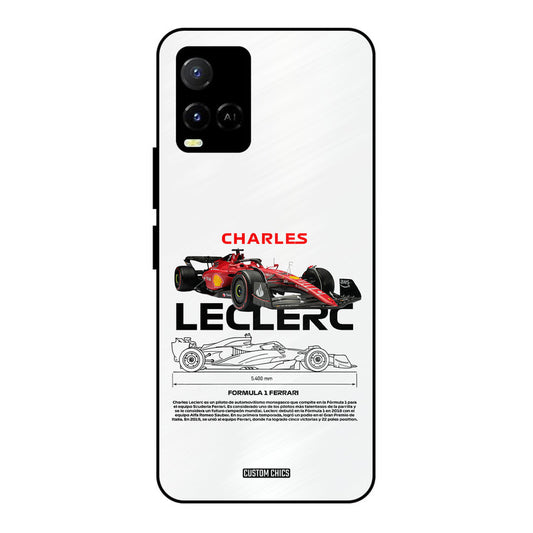 LECLERC Red Vivo Y33s Mobile Back Cover - Car&Bike PrintShield Case