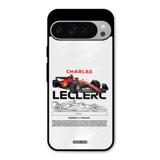 LECLERC Red Google Pixel 9 Pro XL Mobile Back Cover - Car&Bike PrintShield Case