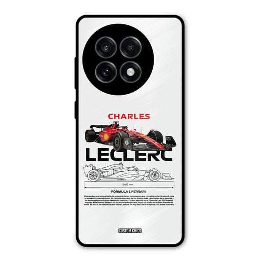 LECLERC Red OnePlus 13R Mobile Back Cover - Car&Bike PrintShield Case