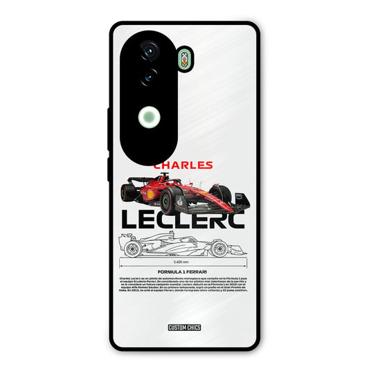 LECLERC Red iQOO Z9s Mobile Back Cover - Car&Bike PrintShield Case
