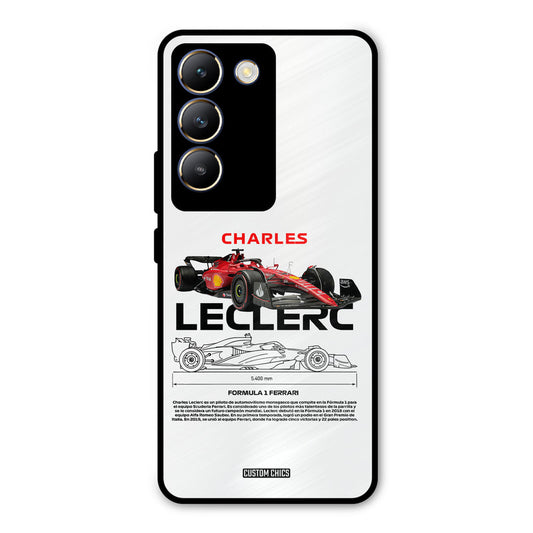 LECLERC Red Vivo Y200e Mobile Back Cover - Car&Bike PrintShield Case
