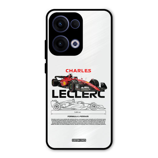LECLERC Red Oppo Reno 13 5G Mobile Back Cover - Car&Bike PrintShield Case