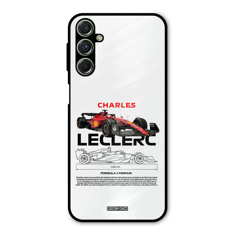 LECLERC Red Samsung Galaxy M34 Mobile Back Cover - Car&Bike PrintShield Case