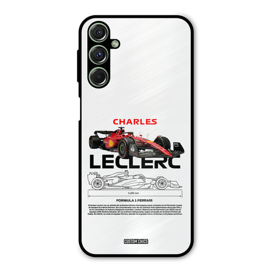 LECLERC Red Samsung Galaxy M34 Mobile Back Cover - Car&Bike PrintShield Case