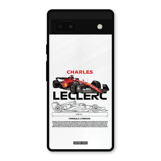 LECLERC Red Google Pixel 6a Mobile Back Cover - Car&Bike PrintShield Case