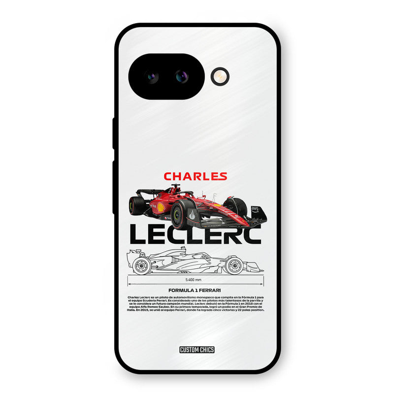 LECLERC Red Google Pixel 9A Mobile Back Cover - Car&Bike PrintShield Case