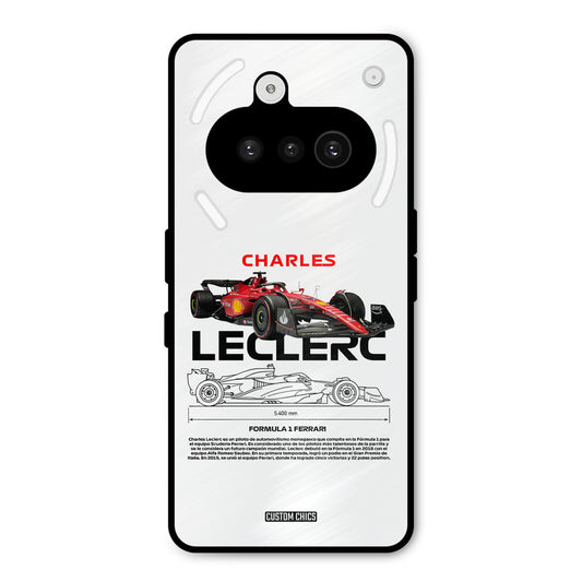 LECLERC Red Nothing Phone 3A Mobile Back Cover - Car&Bike PrintShield Case
