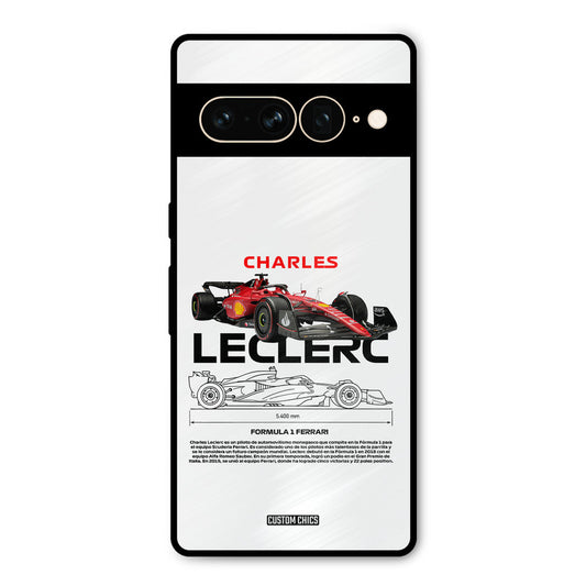 LECLERC Red Google Pixel 7 Pro Mobile Back Cover - Car&Bike PrintShield Case